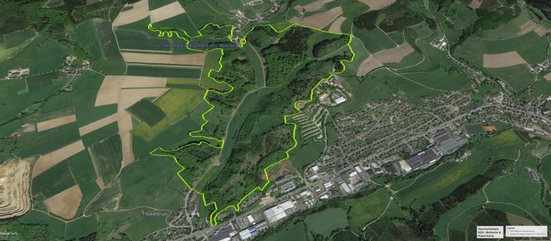 uebersichtskarte nsg. melbecke   ruebenkamp uebersichtskarte nsg. melbecke   ruebenkamp